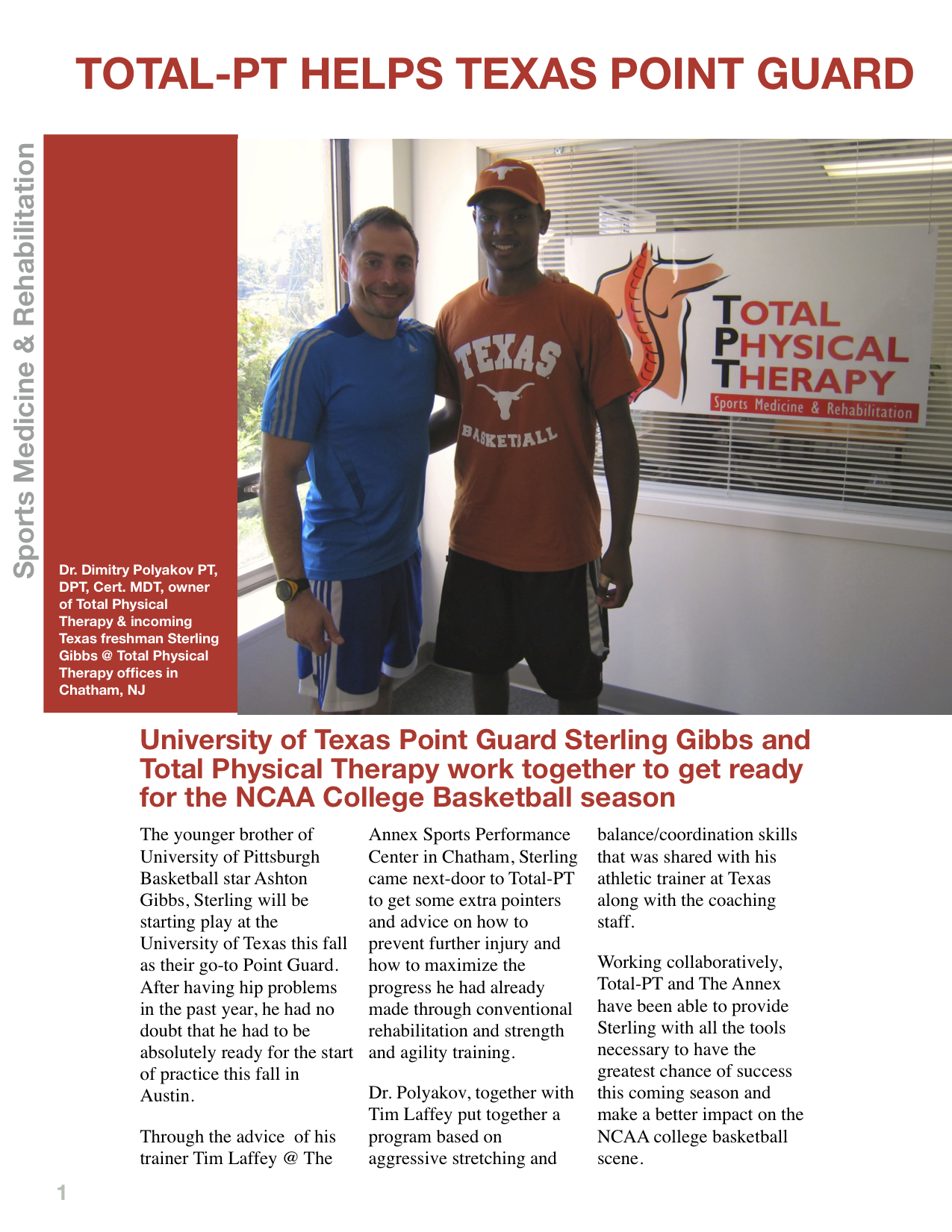 Texas Point Guard